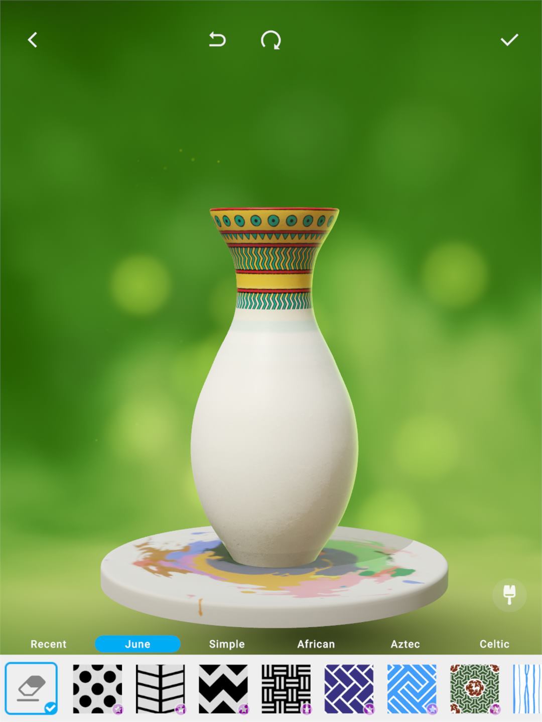 Let's Create Pottery 2 screenshot pottery decoration