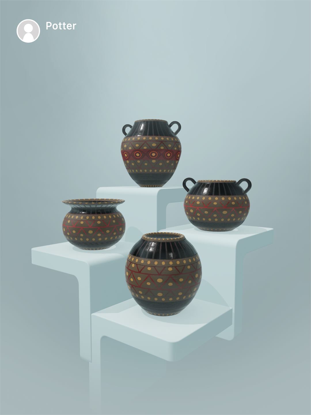 Let's Create Pottery 2 screenshot pottery collection